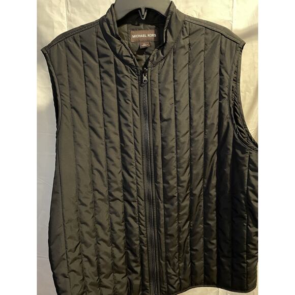 Michael Kors Men’s 3 in 1 Dark Gray/Black Insulated Vest and Jacket Sz. XL - Picture 7 of 12